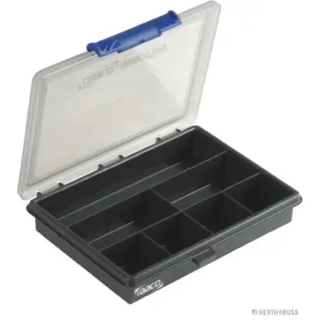 HERTH+BUSS ELPARTS 99994518 Sortimentskasten Kunststoff Schwarz 175x143x32mm 7 F&auml;cher