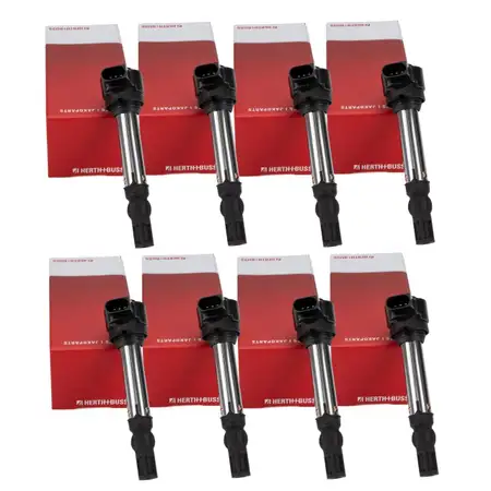 8x HERTH+BUSS ELPARTS Z&uuml;ndspule f&uuml;r BMW 3er E90 E92 E93 M3 / CRT / GTS S65 12137841754