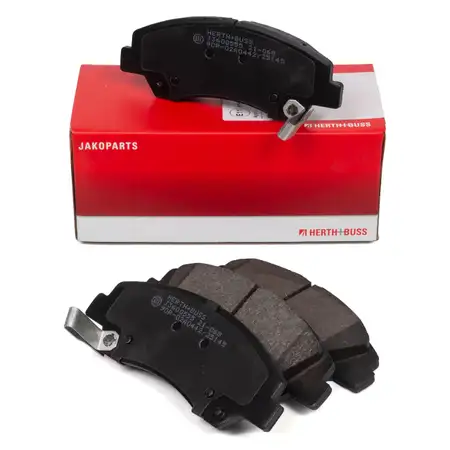 HERTH+BUSS JAKOPARTS Brake Pads for HYUNDAI i10 (Model Year IA) 1.0, 1.0LPG, 1.2 (Front)