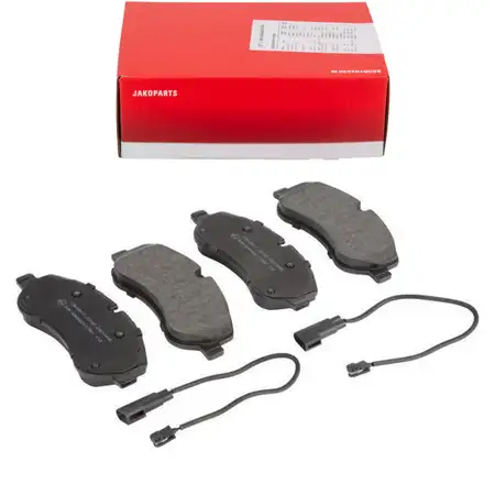 HERTH+BUSS JAKOPARTS Bremsbel&auml;ge + Sensor f&uuml;r FORD Tourneo/Transit Custom V362 V363 vorne