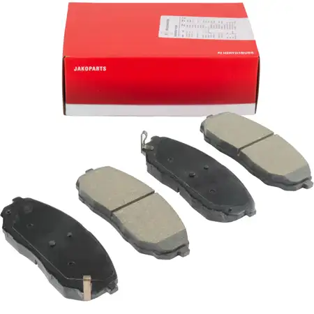 HERTH+BUSS JAKOPARTS Bremsbel&auml;ge f&uuml;r KIA Sorento 1 JC 2.4 3.3/3.5 V6 2.5 CRDi vorne