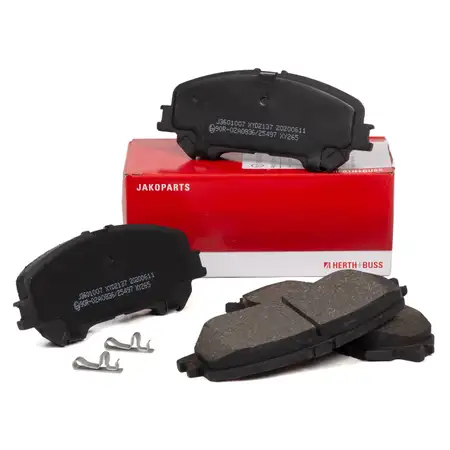 HERTH+BUSS JAKOPARTS Brake Pads for NISSAN QASHQAI II X-TRAIL (T32_) Front