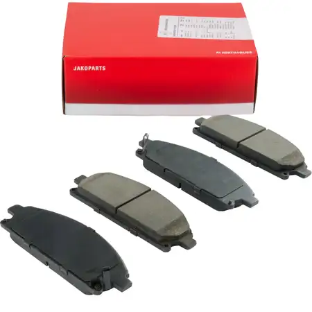 HERTH+BUSS JAKOPARTS Bremsbel&auml;ge f&uuml;r NISSAN X-TRAIL (T30) + X-TRAIL (T31) 2.0 v