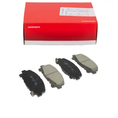 HERTH+BUSS JAKOPARTS Brake Pads for HONDA Accord 8 CU CW 2.4 i CU2 CW2 201 hp (front)
