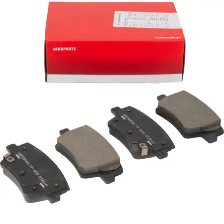 HERTH+BUSS JAKOPARTS Brake Pads for HYUNDAI SANTA FE IV (TM) (2018 and later) &ndash; Rear