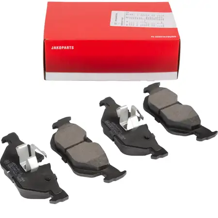 HERTH+BUSS JAKOPARTS Bremsbel&auml;ge f&uuml;r BMW 1er E81 E82 E87 E88 3er E90 E91 E92 E93 X1 hinten