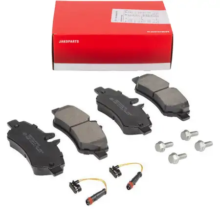 HERTH+BUSS JAKOPARTS Brake Pads + Wako for Mercedes Sprinter B906 and VW Crafter 2E/2F (rear)
