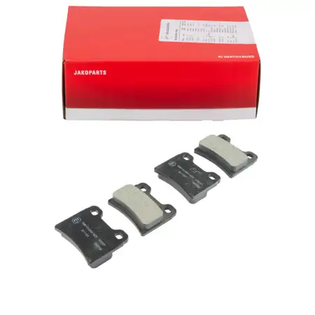 HERTH+BUSS JAKOPARTS Brake Pads for KIA Sephia FA 1.5 i, 1.6 i, 1.8 i 16V 80/112 hp (rear)