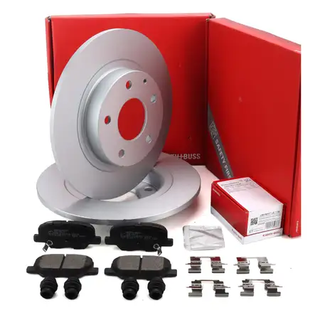 HERTH+BUSS Bremsscheiben + Bremsbel&auml;ge f&uuml;r MAZDA 6 (GJ GL) 2.0 2.5 2.2D hinten