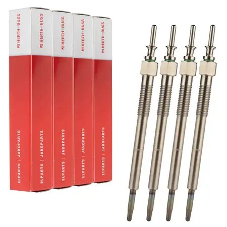 4x HERTH+BUSS Gl&uuml;hkerze f&uuml;r OPEL Astra G H J Corsa C D Meriva A B Zafira B 1.7 CDTi