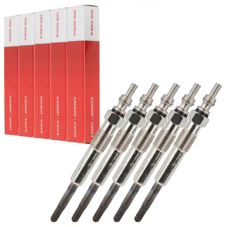 5x HERTH+BUSS JAKOPARTS Gl&uuml;hkerze f&uuml;r VW Transporter T4 LT 2 AUDI 100 A6 C3 C4 2.5 TDI
