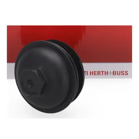 HERTH+BUSS Oil Filter Housing Cover for VW Golf 5, 6; Audi A3 8P, A4 B8 1.9/2.0 TDI 045115433C
