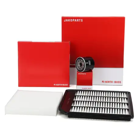 HERTH+BUSS JAKOPARTS Filter-Set f&uuml;r SUZUKI SX4 S-Cross JY Vitara LY 1.4 T/Allgrip 140 PS