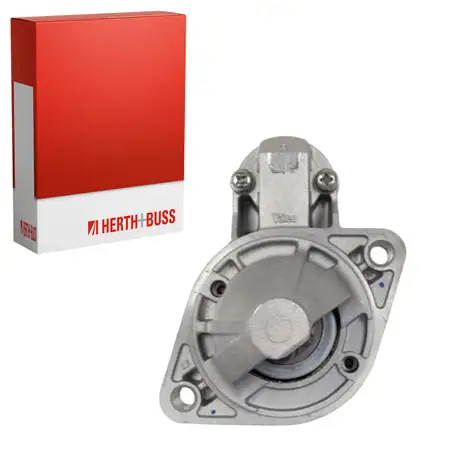 HERTH+BUSS 12V 0.9 kW Starter Motor for Hyundai Accent 2, 3 Coupe, Getz, Matrix, and Kia Cerato