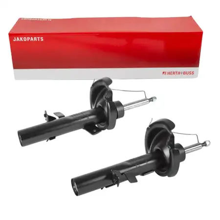 2x HERTH+BUSS JAKOPARTS Shock Absorbers for FORD Focus 3 MK3 Grand/C-Max 2 MK2 (Front)
