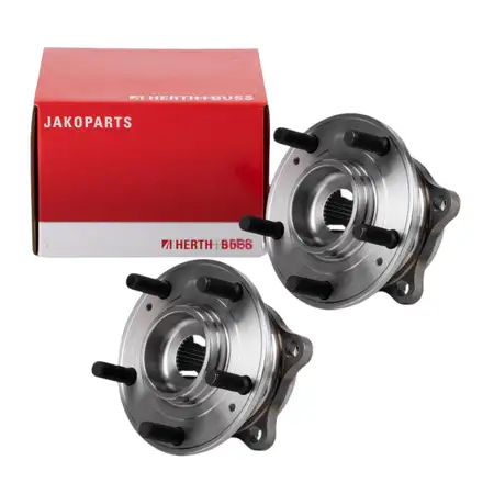2x HERTH+BUSS Radnabe f&uuml;r HYUNDAI Santa Fe 2 3 N KIA Sorento 2 Sportage 4 vorne o. hinten