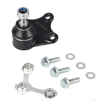 HERTH+BUSS Traggelenk f&uuml;r VW Polo 9N Fox A2 Ibiza 3 Fabia 1 2 Roomster vorne unten links