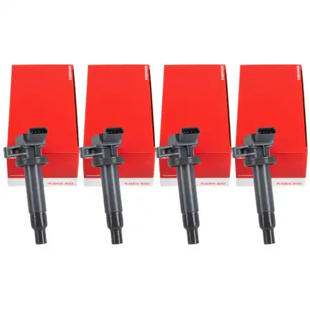 4x HERTH+BUSS Ignition Coils for TOYOTA Auris E15, Avensis, Corolla, MR2, Rav 4, and Yaros P13 (1.3&ndash;1.8 L)
