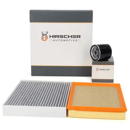 HIRSCHER Filterset Filterpaket f&uuml;r FORD Focus 4 MK4 1.5 Ti-VCT 122/123 PS