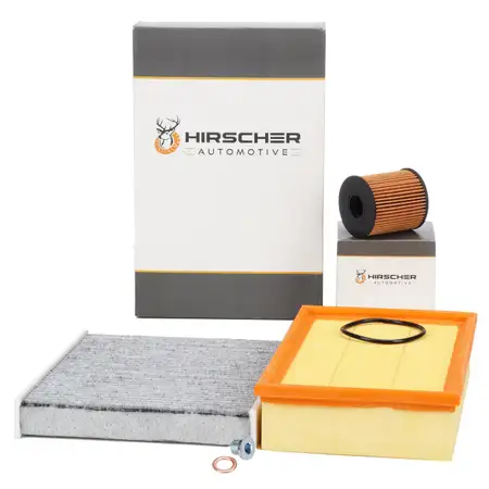 HIRSCHER Filter-Set 3-tlg f&uuml;r FORD Focus C-Max DM2 2.0 TDCi 133/136 PS