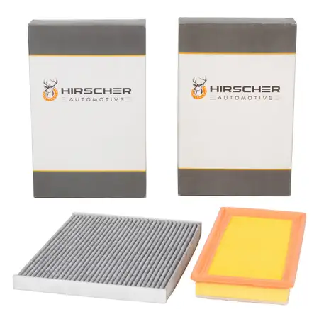 HIRSCHER Filter-Set 2-tlg f&uuml;r ALFA ROMEO Mito 955_ FIAT Punto 199_ 0.9