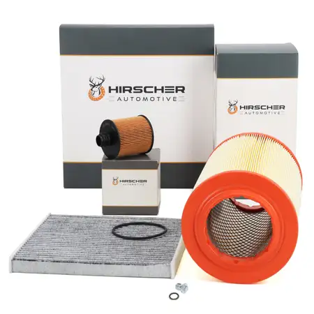 HIRSCHER 3-Piece Filter Set for FIAT Ducato 250_ 2.0 D 116 hp