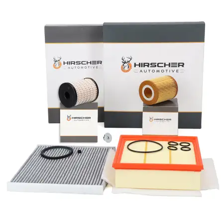 HIRSCHER Filter-Set 4-tlg f&uuml;r OPEL Corsa D 1.7 CDTI 115 PS bis Fgst. 86059280