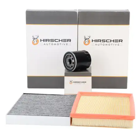 HIRSCHER Filterset Filterpaket f&uuml;r OPEL Astra K 1.2 Turbo 110/131/145 PS