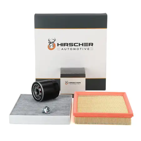 HIRSCHER Filterset Filterpaket f&uuml;r OPEL Astra K 1.2 Turbo 110/131/145 PS