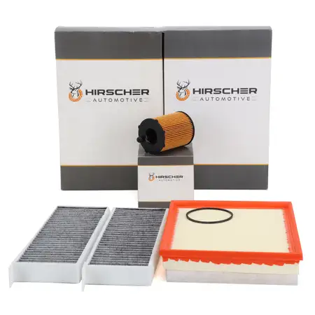 HIRSCHER Filter-Set 3-tlg f&uuml;r PEUGEOT 308 2 1.6 HDi/BlueHDi 115/120 PS Euro4/5
