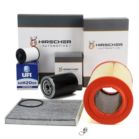 HIRSCHER Filter-Set 4-tlg f&uuml;r CITROEN Jumper FIAT Ducato 250 PEUGEOT Boxer 3.0 D