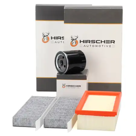 HIRSCHER Filterset Filterpaket f&uuml;r OPEL Corsa F PEUGEOT 208 2 1.2/PureTech 75 PS