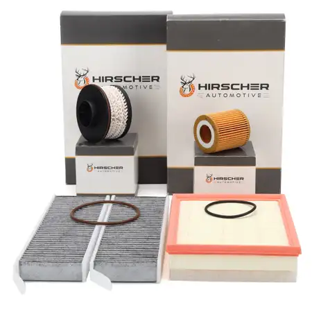 HIRSCHER Filterset 4-tlg f&uuml;r PSA Berlingo Spacetourer Partner Rifter OPEL Combo E 1.5 D