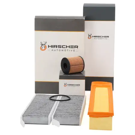 HIRSCHER Filterset CITROEN Berlingo C4 Picasso 1 2 PEUGEOT 3008 I 5008 I Partner 1.6 VTi