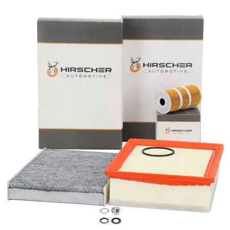 HIRSCHER Filter-Set 3-tlg f&uuml;r NISSAN OPEL Vivaro B RENAULT Trafic 3 FIAT Talento 1.6 D