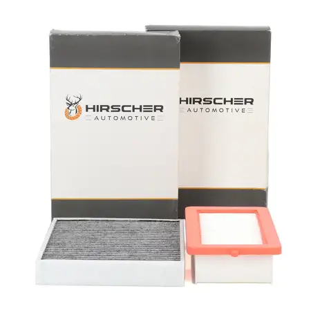 HIRSCHER Innenraumfilter + Luftfilter f&uuml;r RENAULT Clio 5 Captur 2 NISSAN Juke F16 Micra 5
