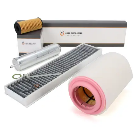 HIRSCHER Filter-Set 4-tlg f&uuml;r MINI R56 R55 R57 R58 R61 R59 One D/Cooper D/SD N47