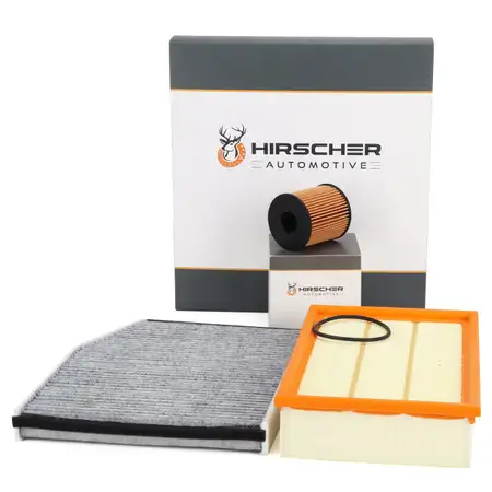 HIRSCHER Filter-Set 3-tlg f&uuml;r FORD Transit V363 2.2 TDCi Allrad 01.2014-07.2014
