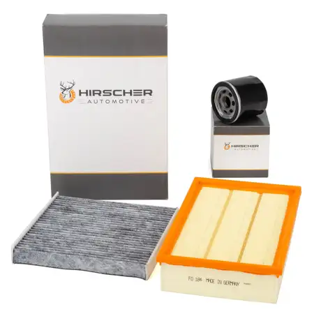 HIRSCHER Filter-Set 3-tlg f&uuml;r FORD Transit / Tourneo 2.2 TDCi mit Heckantrieb / Allrad