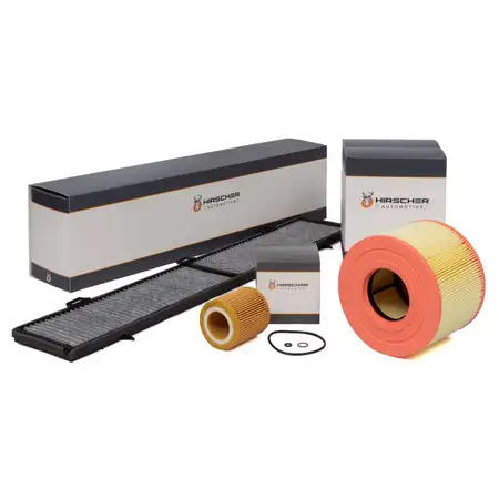 HIRSCHER Filter-Set für BMW 1er E81-88 125i 130i 3er E90-93 323-330i X1 E84 N52 N53 HIRSCHER Filter-Set für BMW 1er E81-88 125i 130i 3er E90-93 323-330i X1 E84 N52 N53