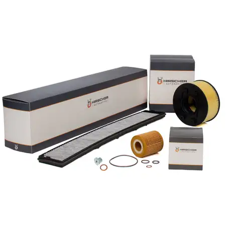 HIRSCHER Filter-Set f&uuml;r BMW 3er E46 316i 115 PS + 318i 136/143 PS N40 N46