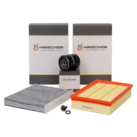 HIRSCHER Filter-Set f&uuml;r FORD Focus C-Max DM2 1.8/Flexifuel 120/125 PS + 2.0 145 PS