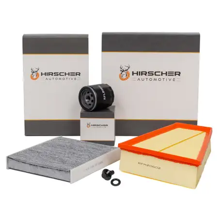 HIRSCHER Filter-Set f&uuml;r FORD Galaxy S-Max WA6 Mondeo 4 MK4 2.0 EcoBoost + 2.3