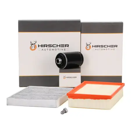 HIRSCHER Filter-Set f&uuml;r VW Multivan Transporter T5 2.0 TSI 150/204 PS bis 08.2012