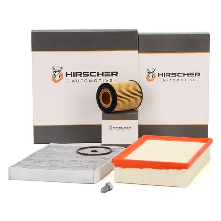 HIRSCHER Filter-Set f&uuml;r VW Multivan Transporter T5 3.2 V6 231/235 PS