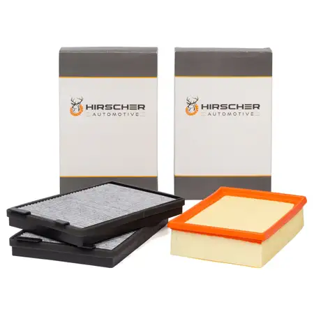 HIRSCHER Filter-Set f&uuml;r BMW 5er E39 520i 523i 525i 528i 530i M52 M54
