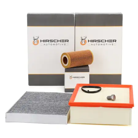 HIRSCHER Filter-Set f&uuml;r AUDI A4 8E B7 2.0 TFSI 170/200/220 PS