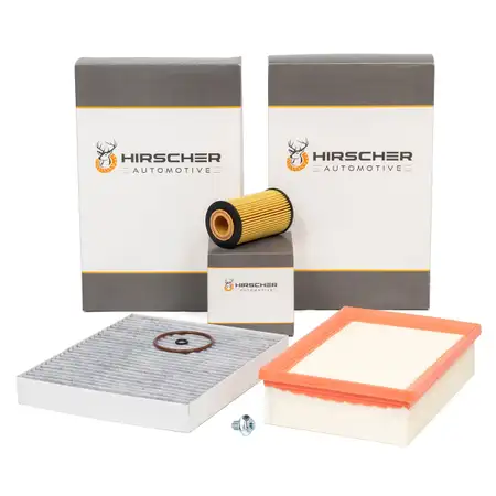 HIRSCHER Filter-Set 3-tlg f&uuml;r OPEL Mokka/10 J13 1.6 CDTI ab Fgst. F4000001/G4000001