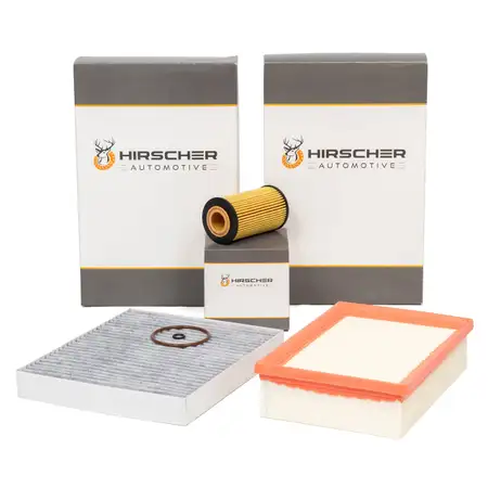 HIRSCHER Filter-Set 3-tlg f&uuml;r OPEL Mokka/10 J13 1.6 CDTI ab Fgst. F4000001/G4000001