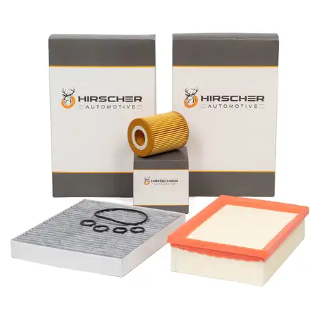 HIRSCHER Filter-Set 3-tlg f&uuml;r OPEL Mokka/10 J13 1.7 CDTI 131 PS ab Fgst. F4000001
